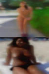 Naked girls jogging street